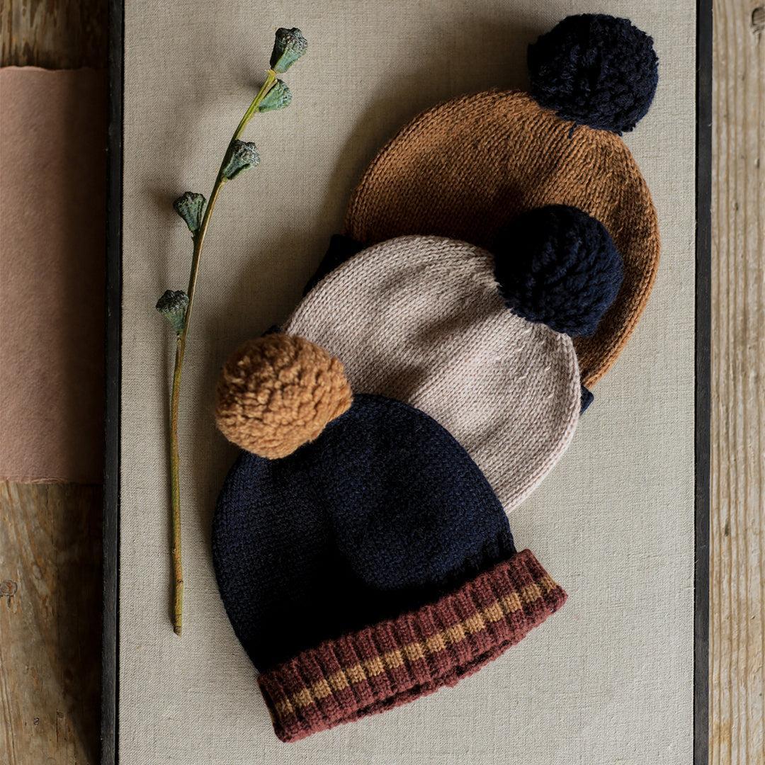 1+ In The Family Brian College Beanie - Tortora - Image 3