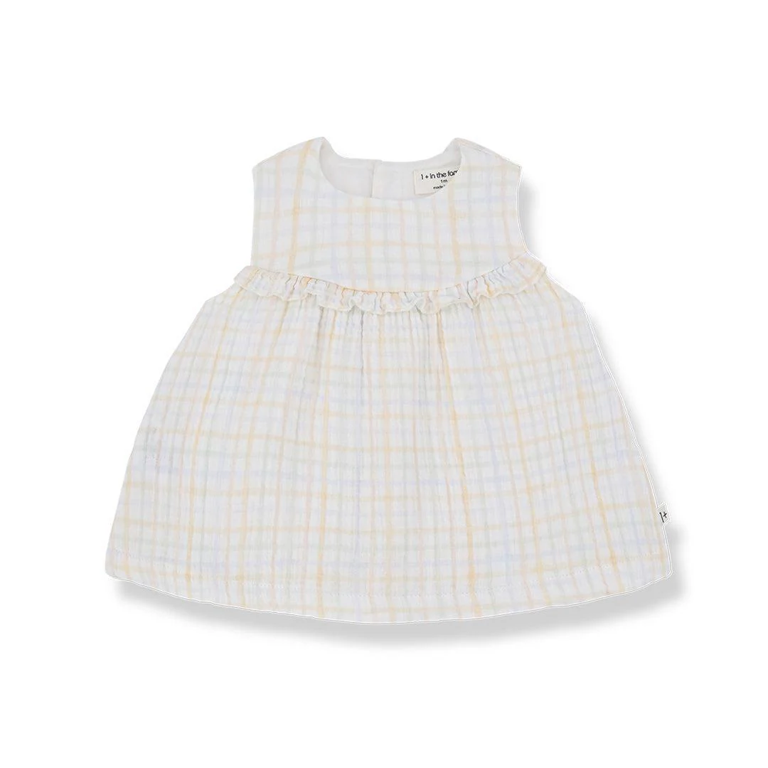 1+ in the family Laia Dress - Ecru - Image 2