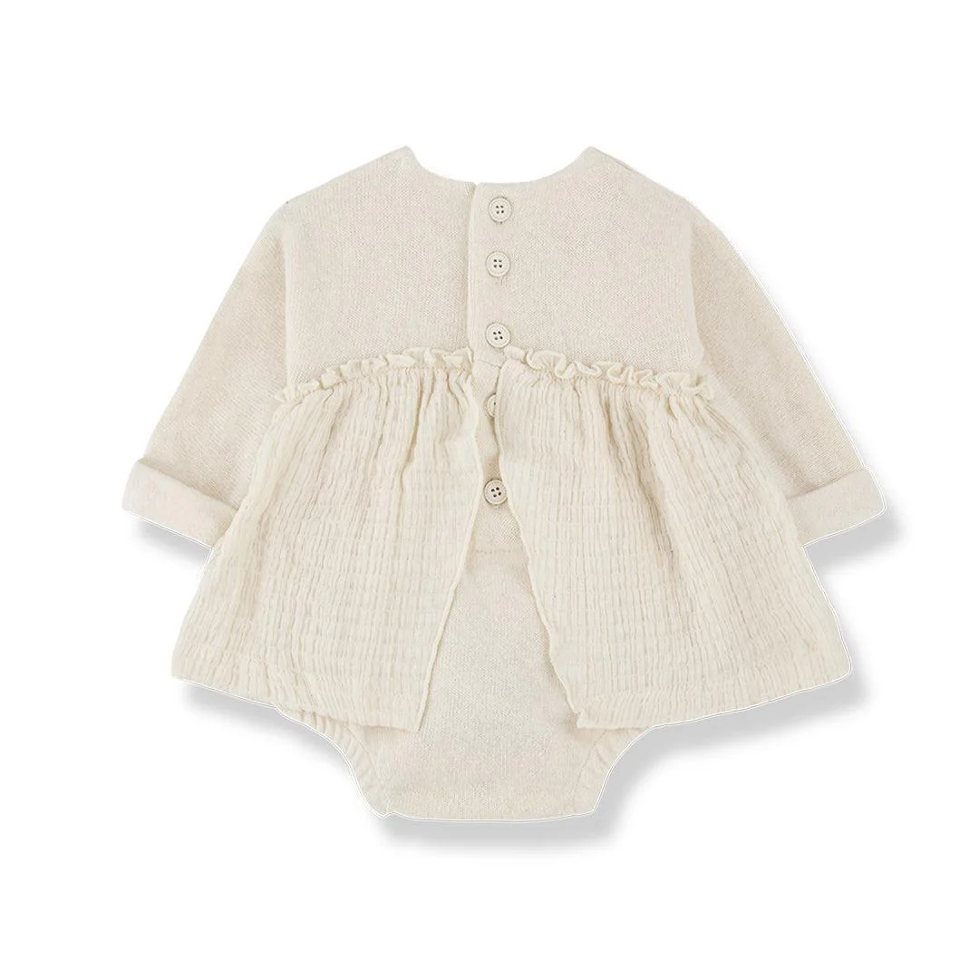 1+ In The Family Nicoline Dress - Ecru - Image 4