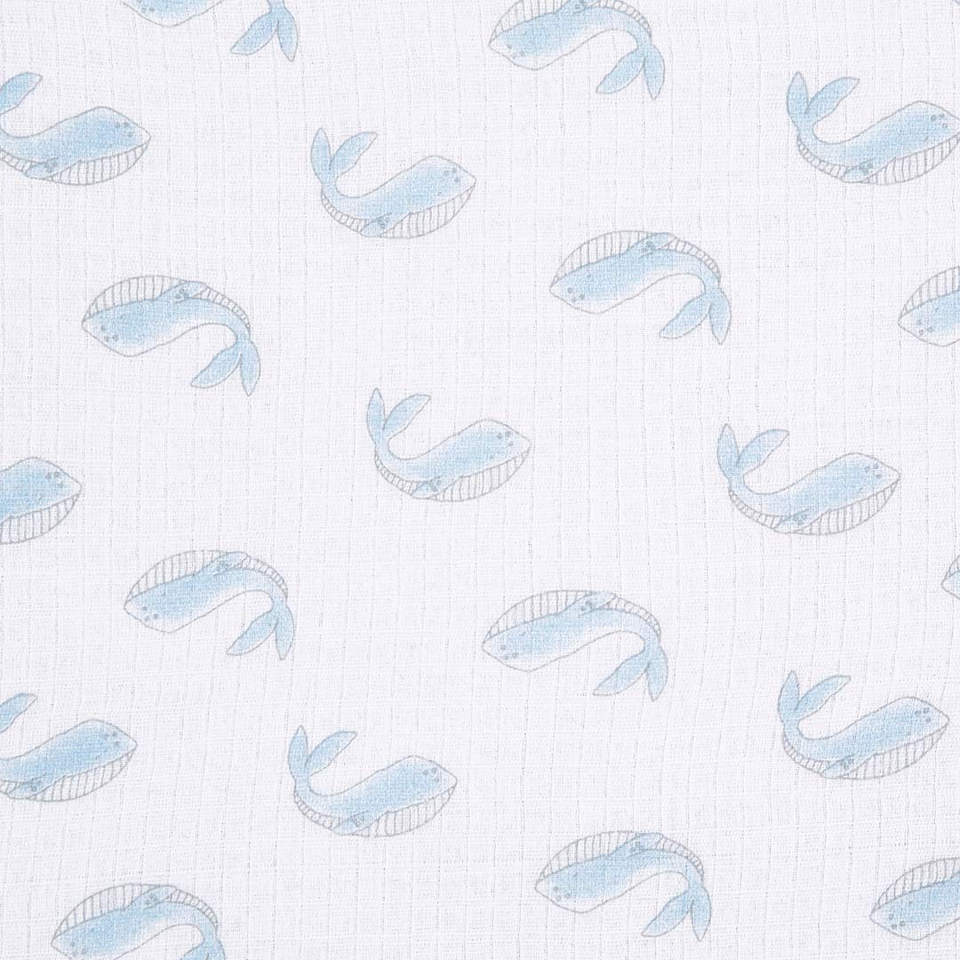 aden + anais Essentials Cotton Muslin Swaddle Blankets - Natural History - 4 Pack - Image 9