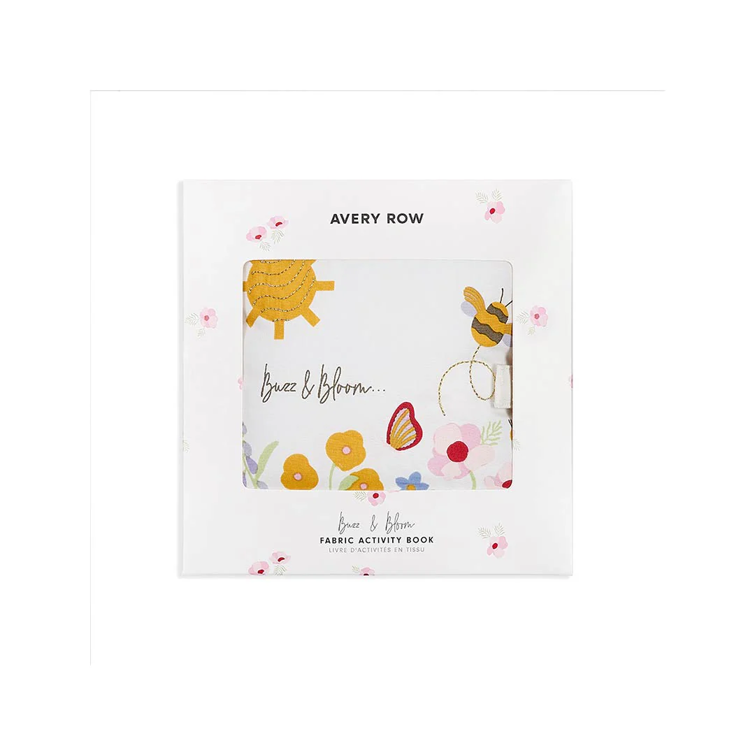 Avery Row Fabric Baby Book - Wildflower Garden - Image 11