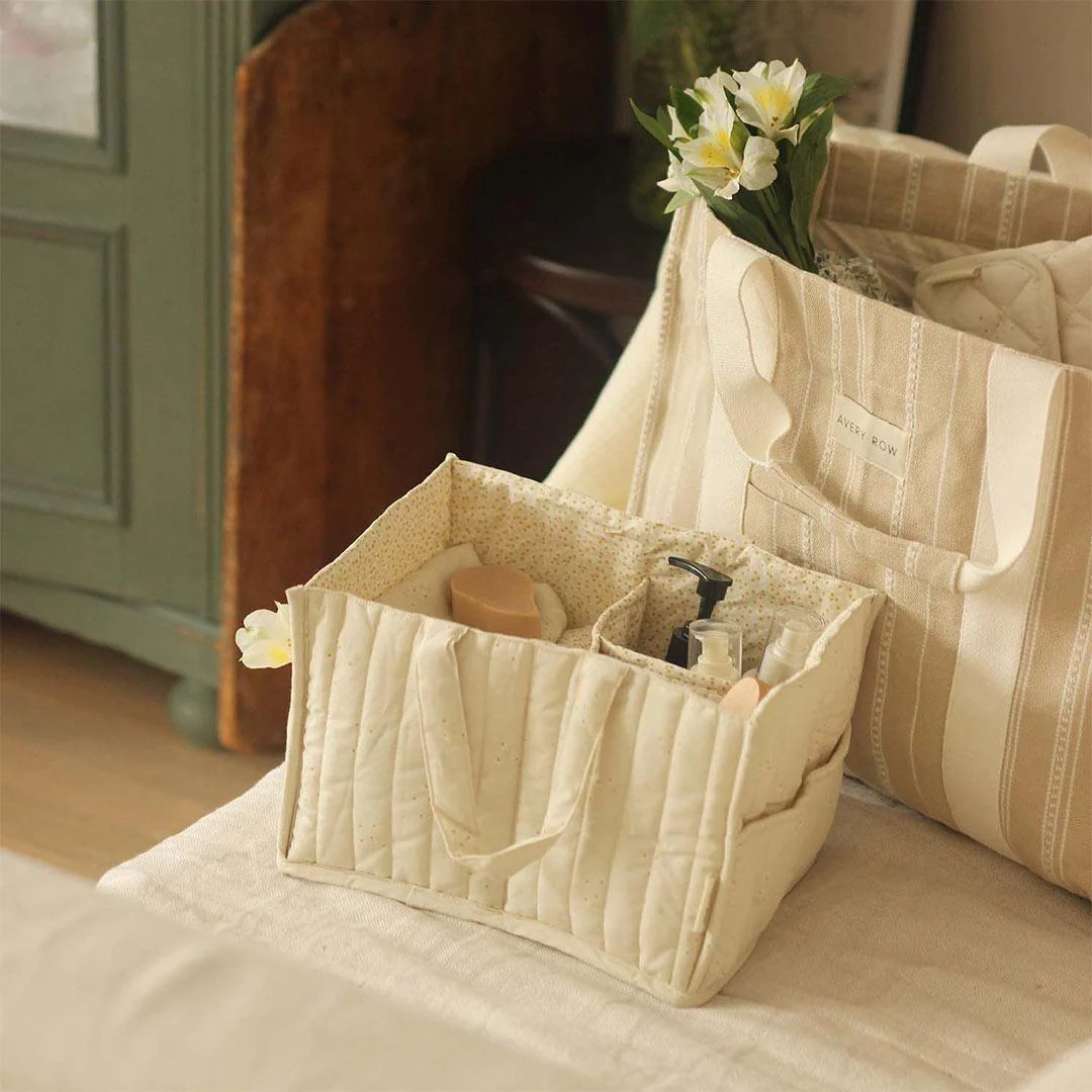 Avery Row Nappy Caddy - Wild Chamomile - Image 2