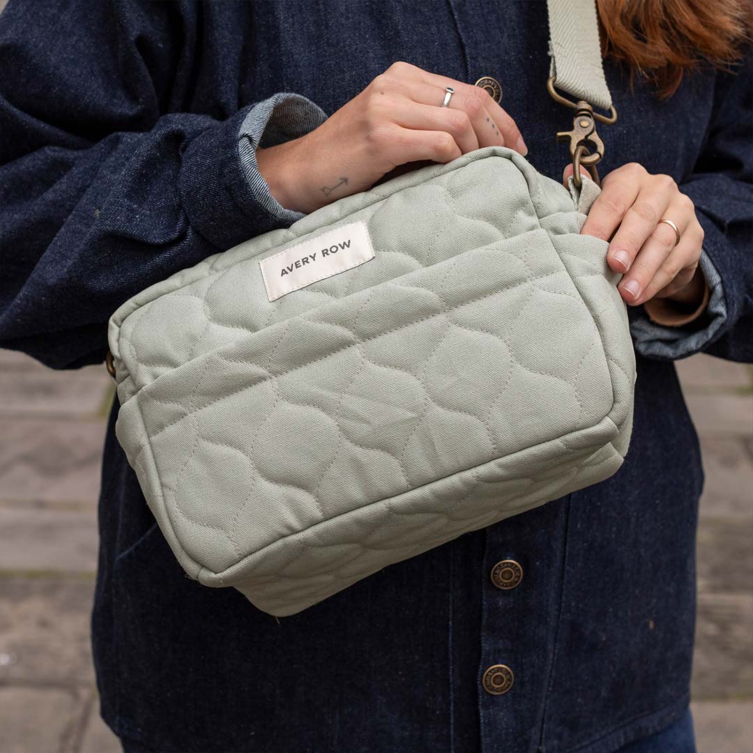 Avery Row Stroller Organiser Bag - Sage - Image 7