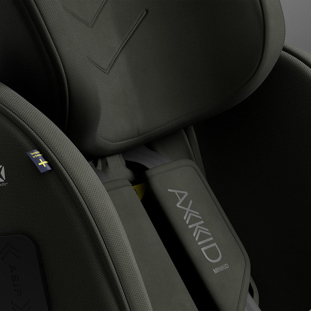 Axkid Minikid 4 Max Car Seat - Forest Moss Green - Image 4
