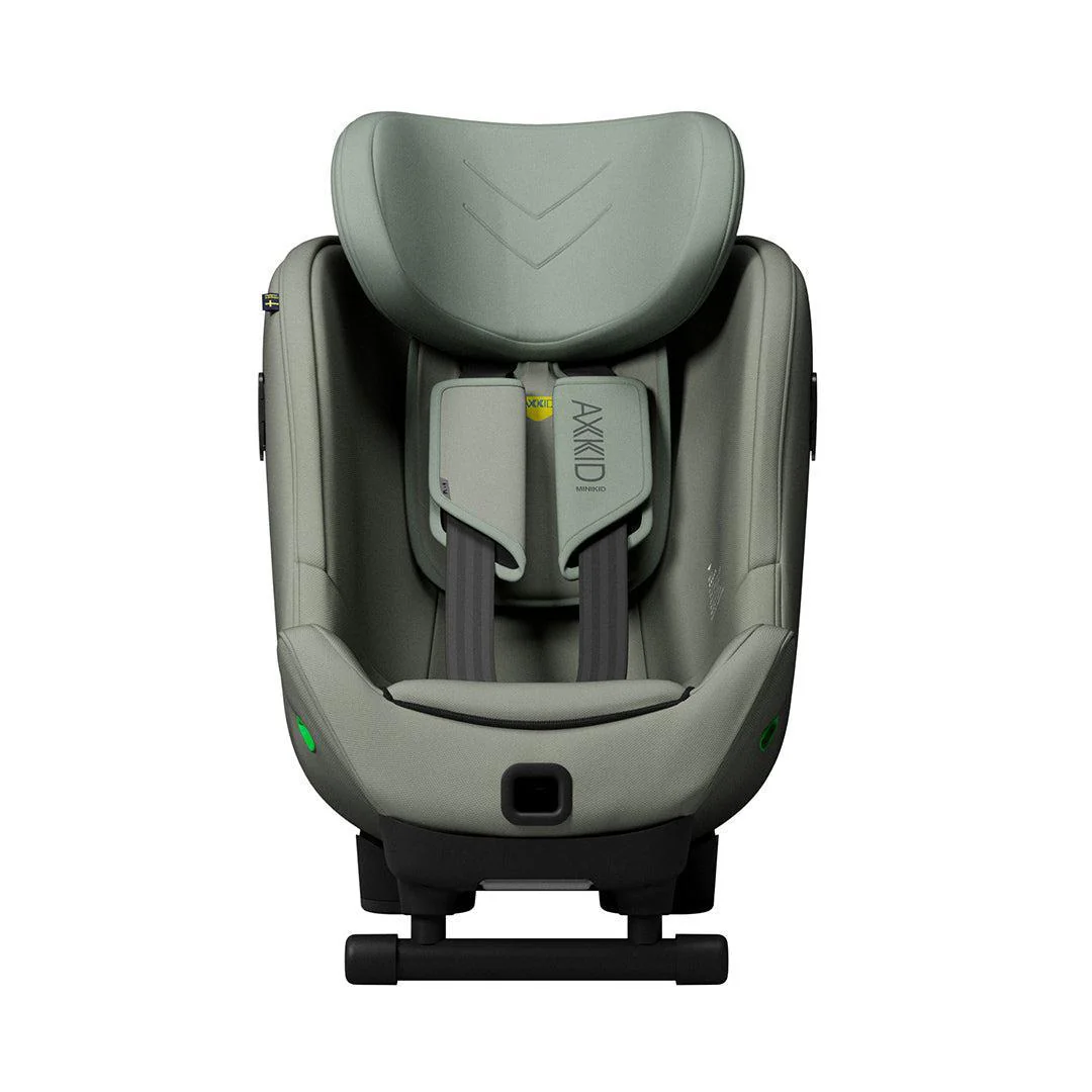 Axkid Minikid 4 Max Car Seat - Nordic Bloom Green - Image 11