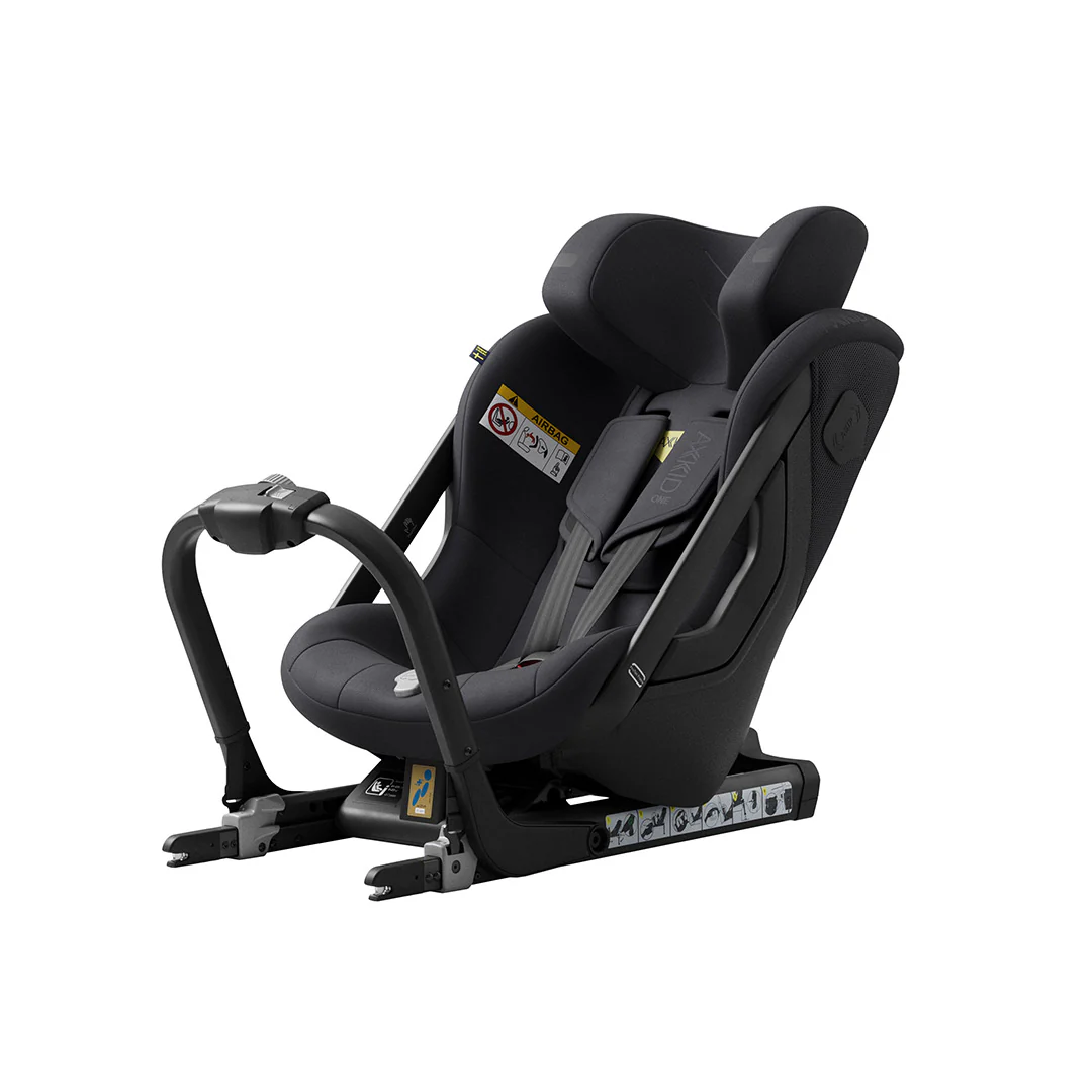 Axkid ONE 3 Car Seat - Coastal Storm Black - Image 11