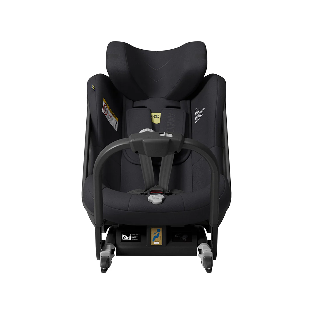 Axkid ONE 3 Car Seat - Coastal Storm Black - Image 6