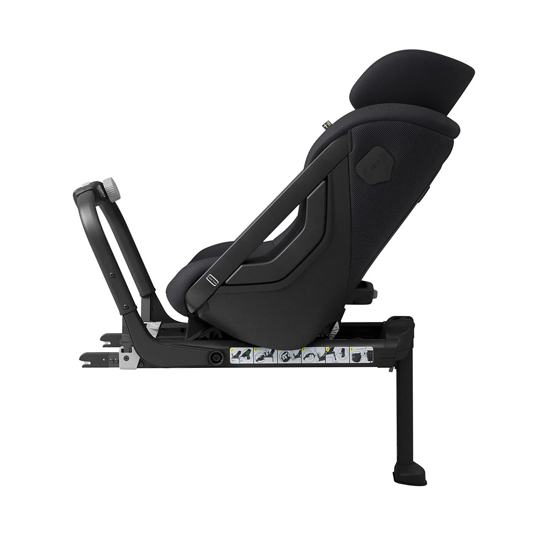 Axkid ONE 3 Car Seat - Coastal Storm Black - Image 9