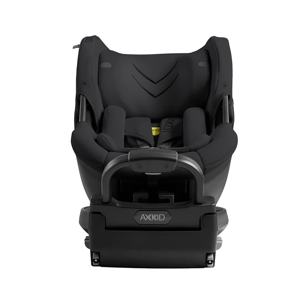 Axkid Spinkid 2 180 Car Seat - Coastal Storm Black - Image 8