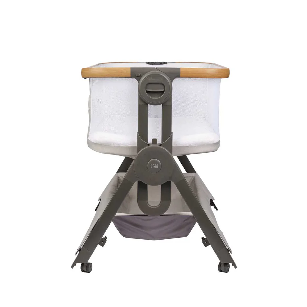 Bababing Bedside And Travel Cot - Beige - Image 8
