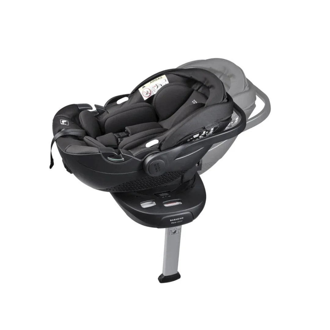 Bababing Hera Verto Spin Carseat & Base - Black - Image 6