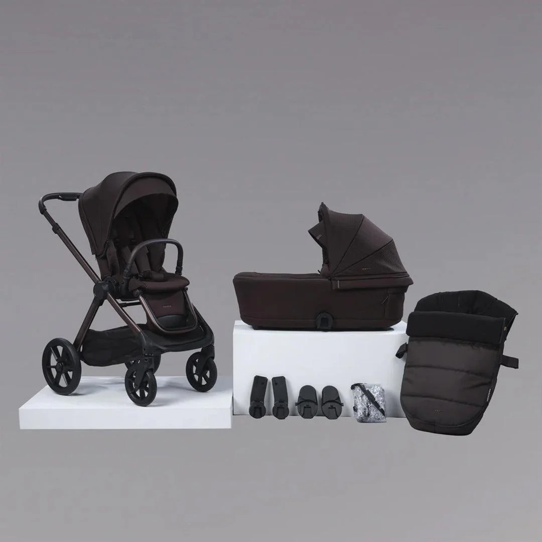 Bababing Raffi MKII Pushchair & Carrycot - Kofe