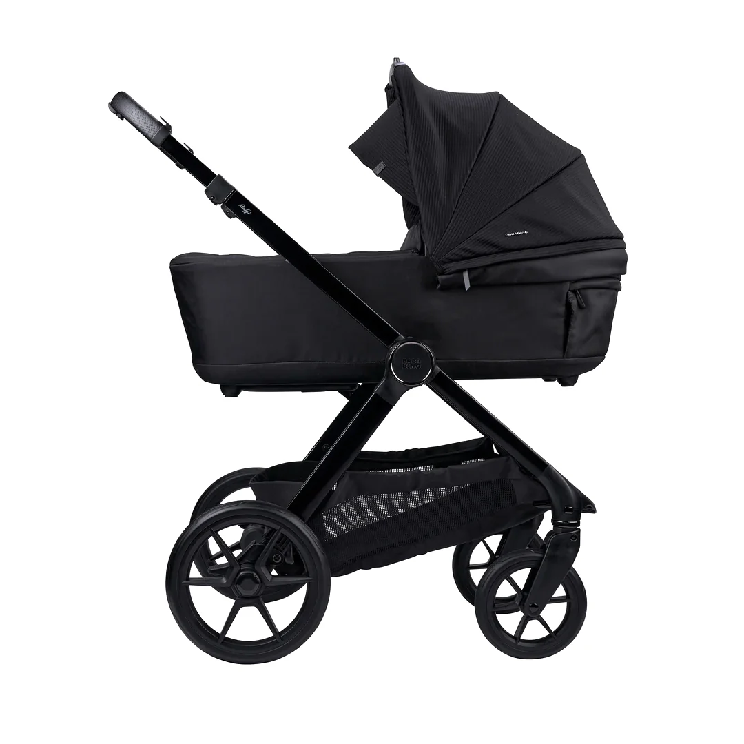 Bababing Raffi MKII Pushchair & Carrycot - Satin Black - Image 4