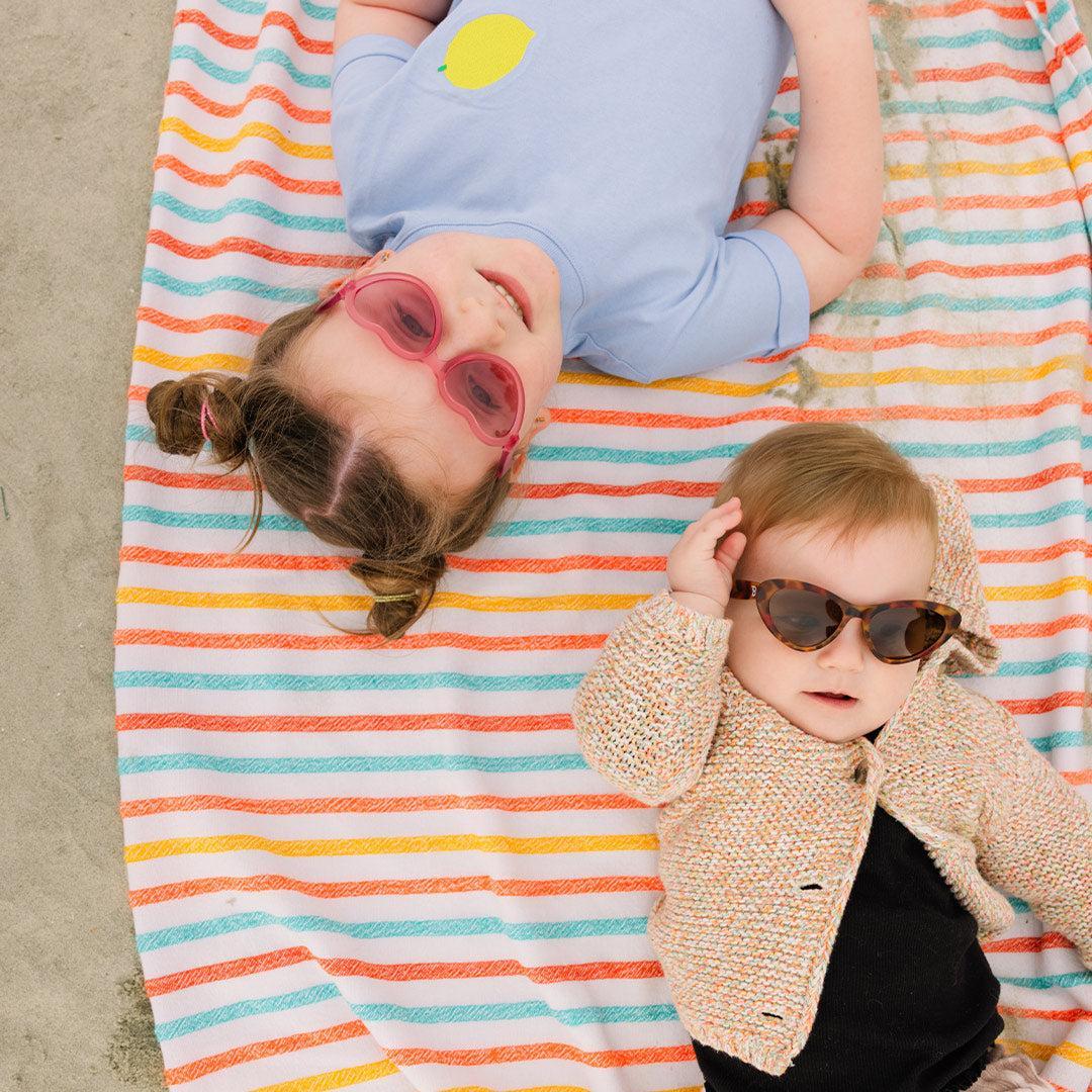 Babiators Original Mirrored Heart Sunglasses - Fuchsia Haze - Image 5