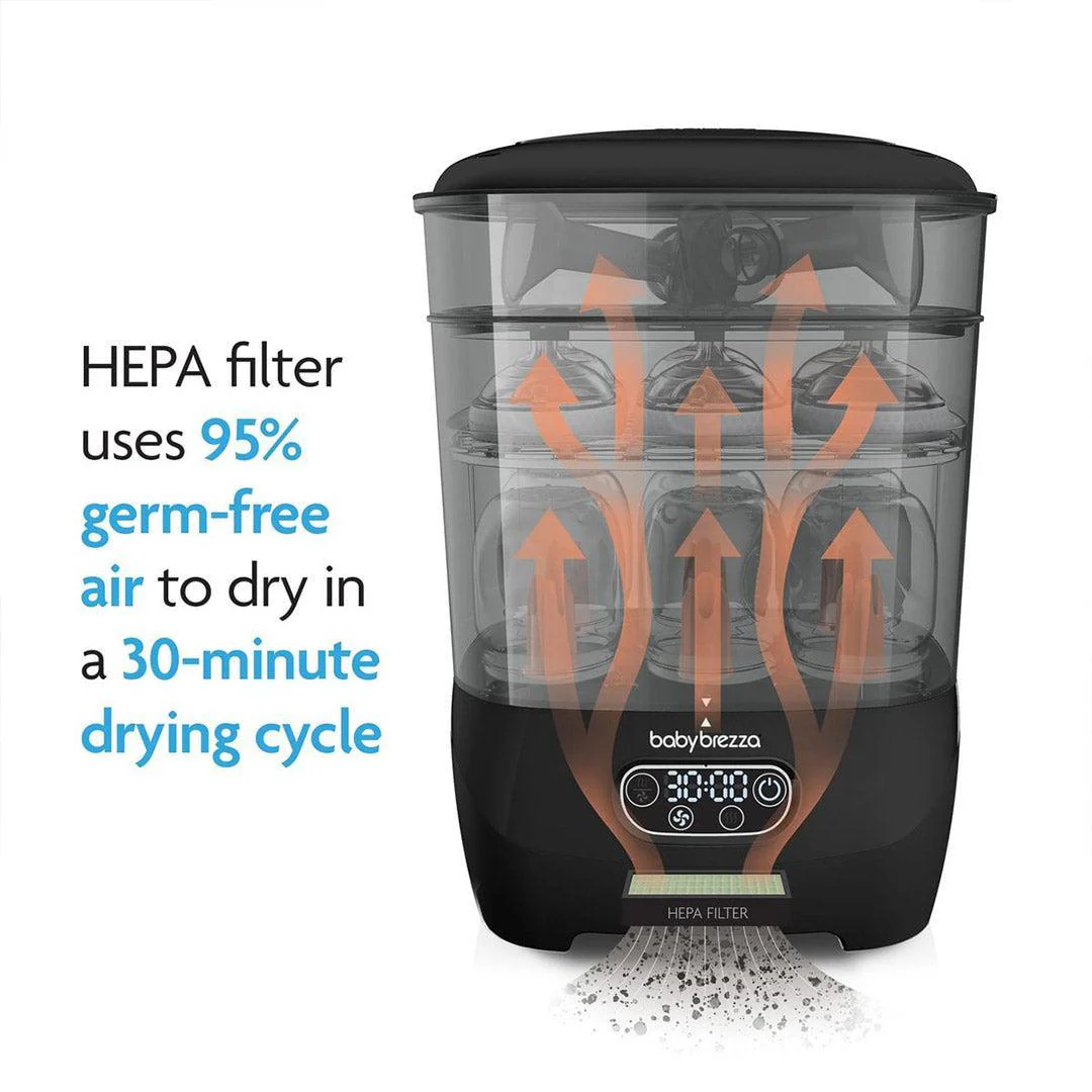 Baby Brezza Steriliser Dryer Advanced - Black - Image 5