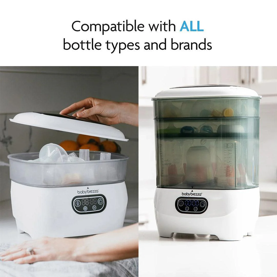 Baby Brezza Steriliser Dryer Advanced - Black & White - Image 10