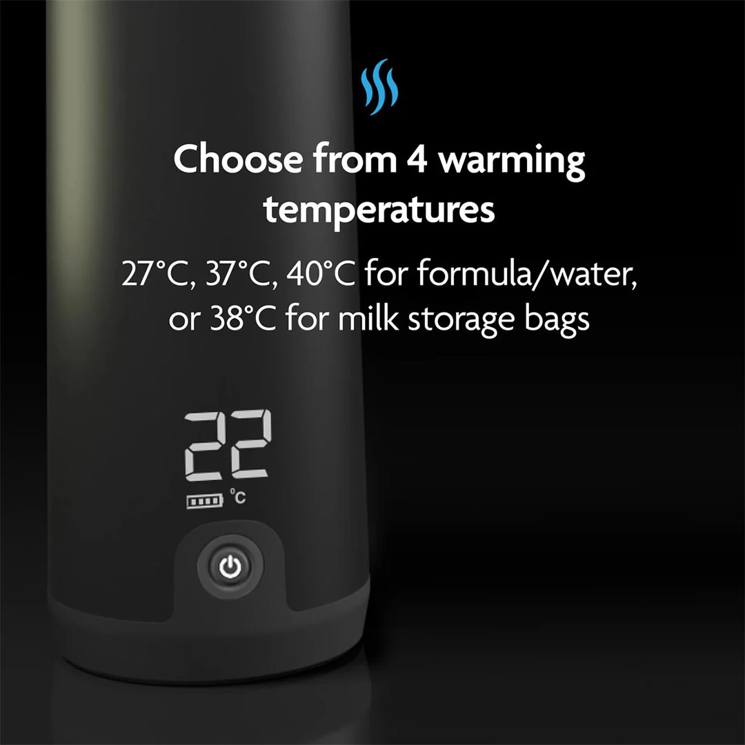 Baby Brezza Superfast Portable Bottle Warmer - Black - Image 4