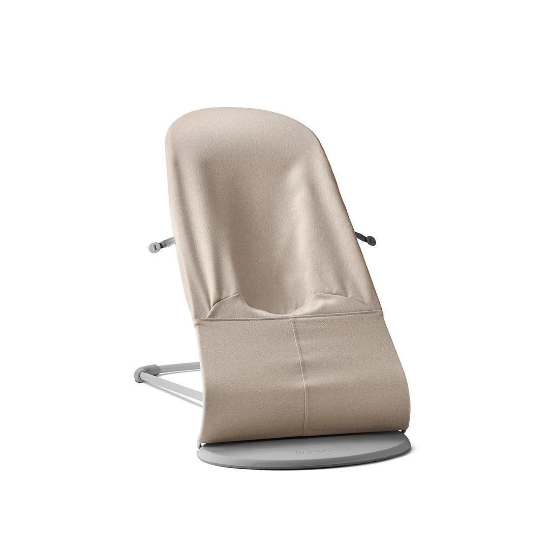 BabyBjorn Bouncer Bliss Woven Melange - Light Beige - Image 5