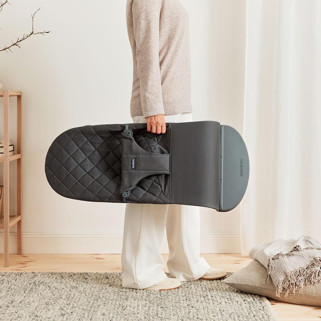 BabyBjorn Bouncer Bliss - Woven - Anthracite - Image 3