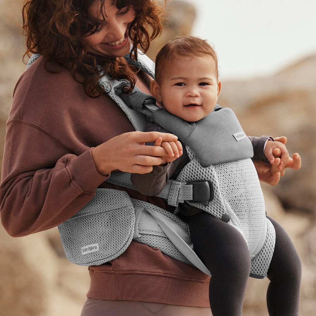 BabyBjörn Carrier Pouch Mesh - Grey - Image 3