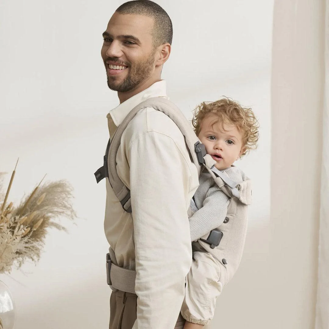 BabyBjorn Harmony Woven Melange - Light Beige - Image 7