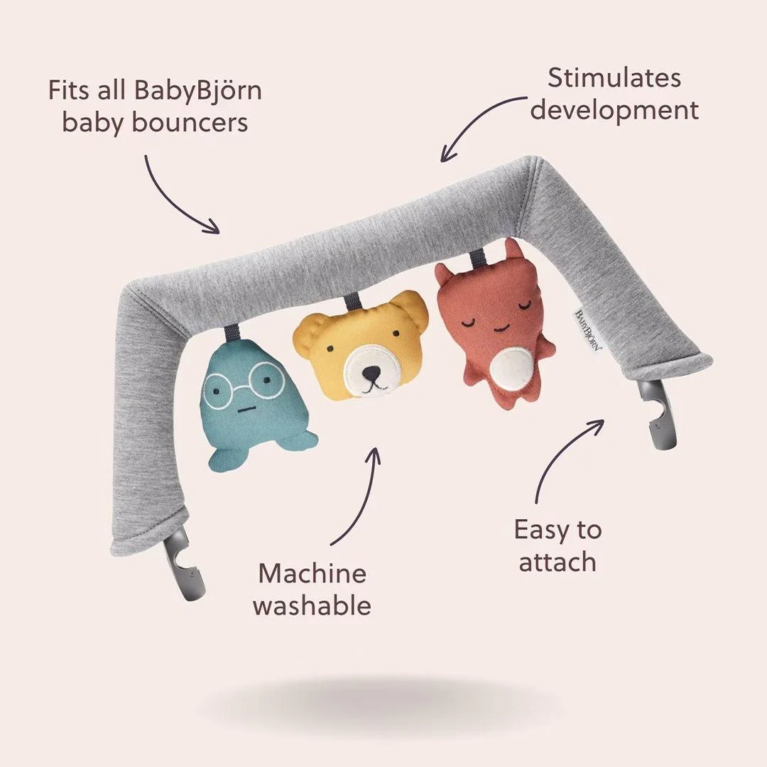 BabyBjörn Toy for Bouncer - Soft Friends - Image 3