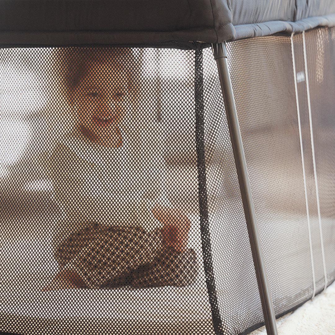BabyBjorn Travel Cot Light - Black - Image 3