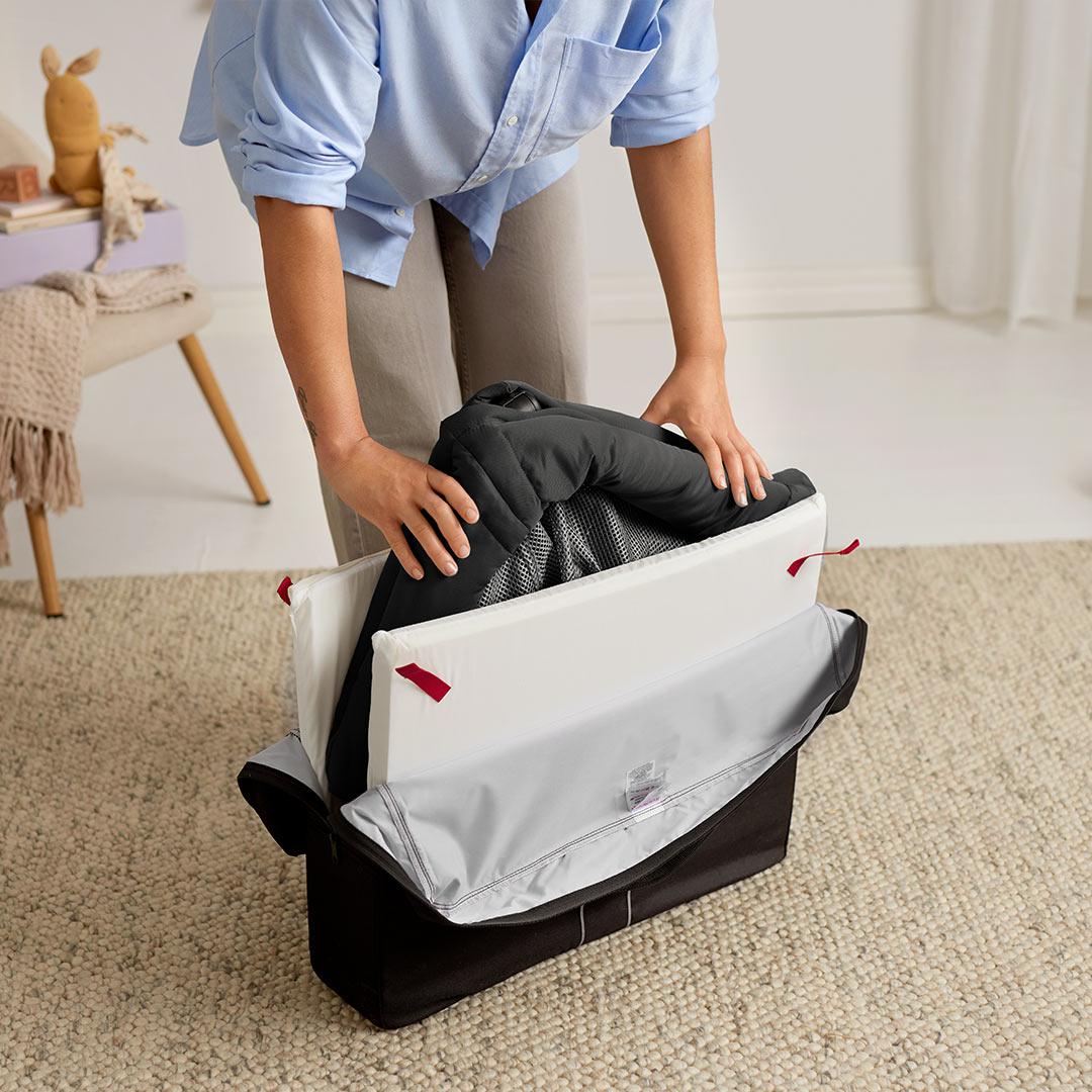 BabyBjorn Travel Cot Light - Black - Image 7