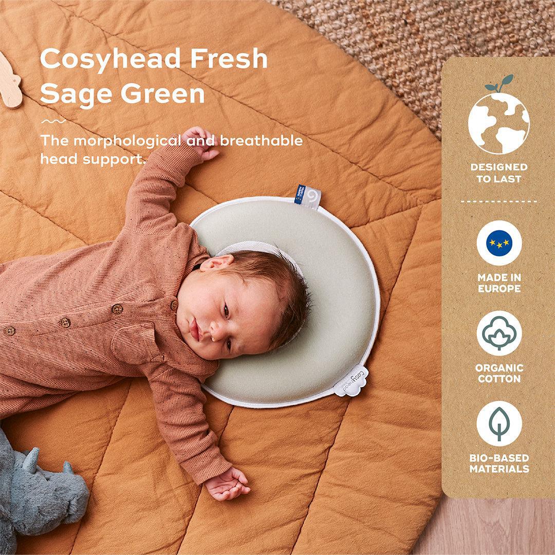 Babymoov Cosyhead - Fresh Sage - Image 5
