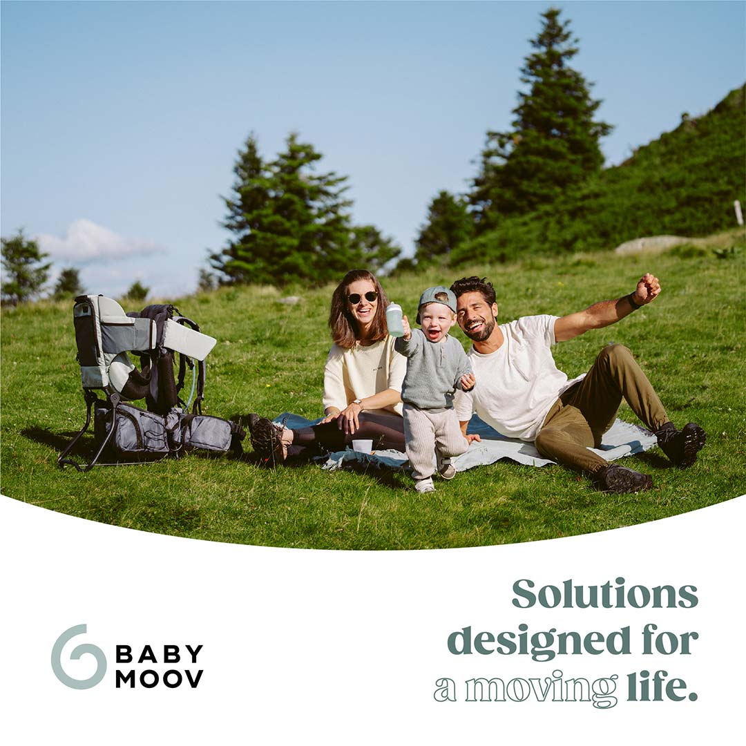 Babymoov Moov & Hike Baby Carrier - Sage Green - Image 12