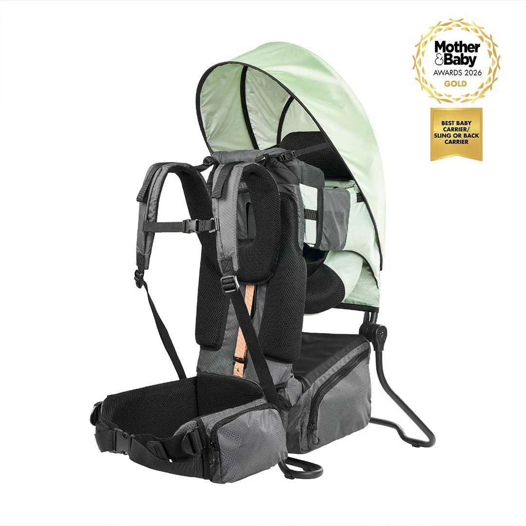 Babymoov Moov & Hike Baby Carrier - Sage Green - Image 3