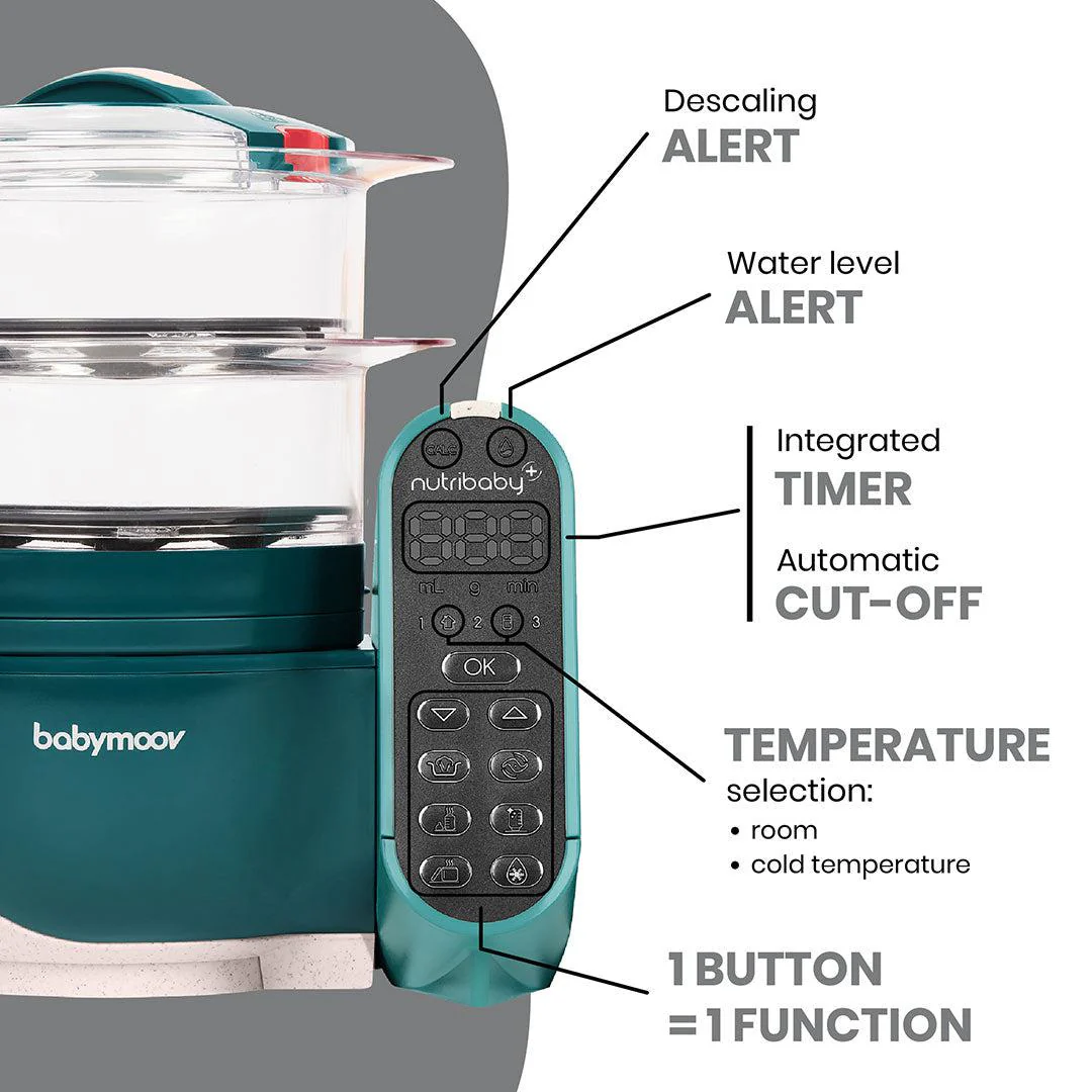 babymoov Nutribaby (+) - Opal Green - Image 13