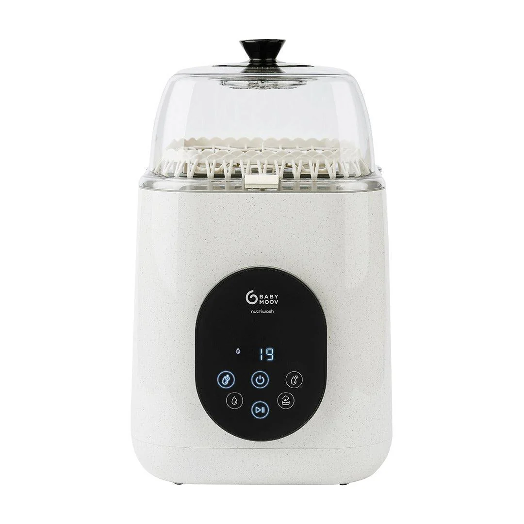Babymoov NutriWash 4 in 1 Bottle Washer, Steriliser, Dryer & Storer - Mineral Beige - Image 10