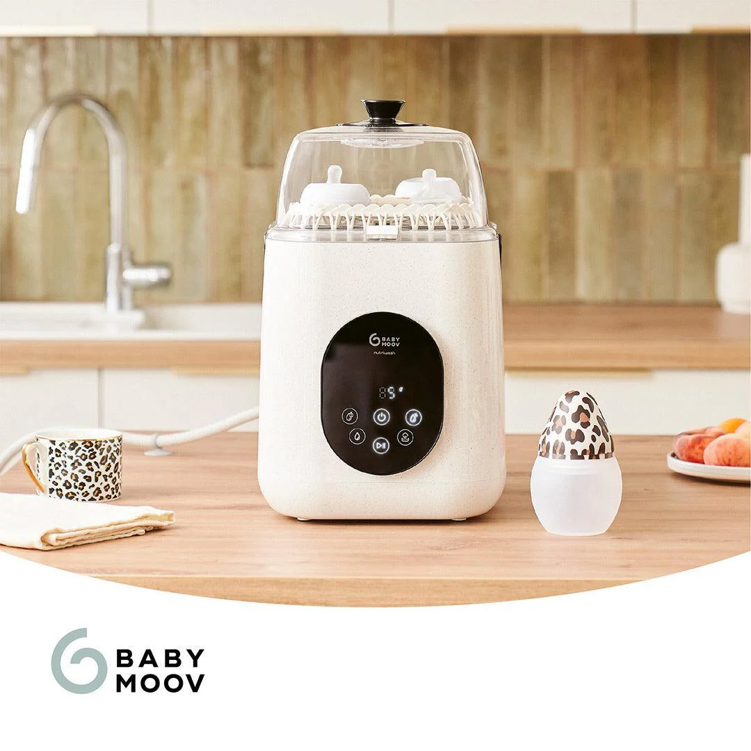 Babymoov NutriWash 4 in 1 Bottle Washer, Steriliser, Dryer & Storer - Mineral Beige - Image 11