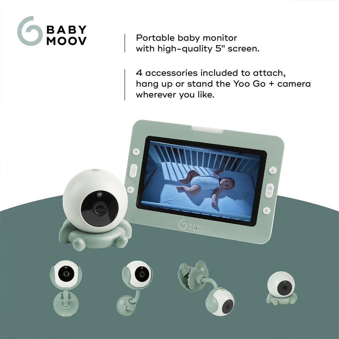 babymoov YOO Go Plus 5" HD Video Monitor - Green - Image 6