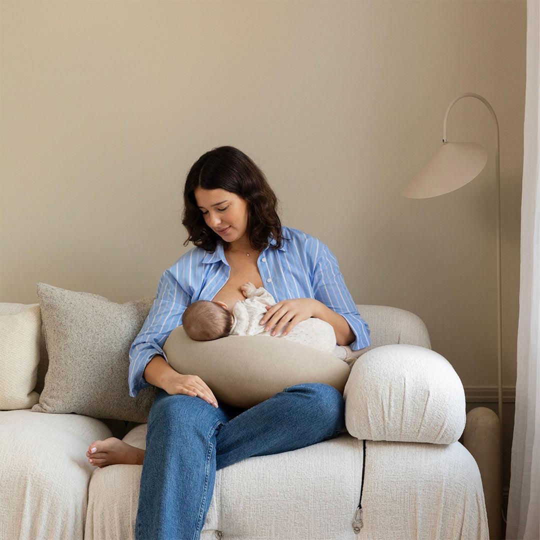 bbhugme Nursing Pillow - Seashell Beige - Image 2