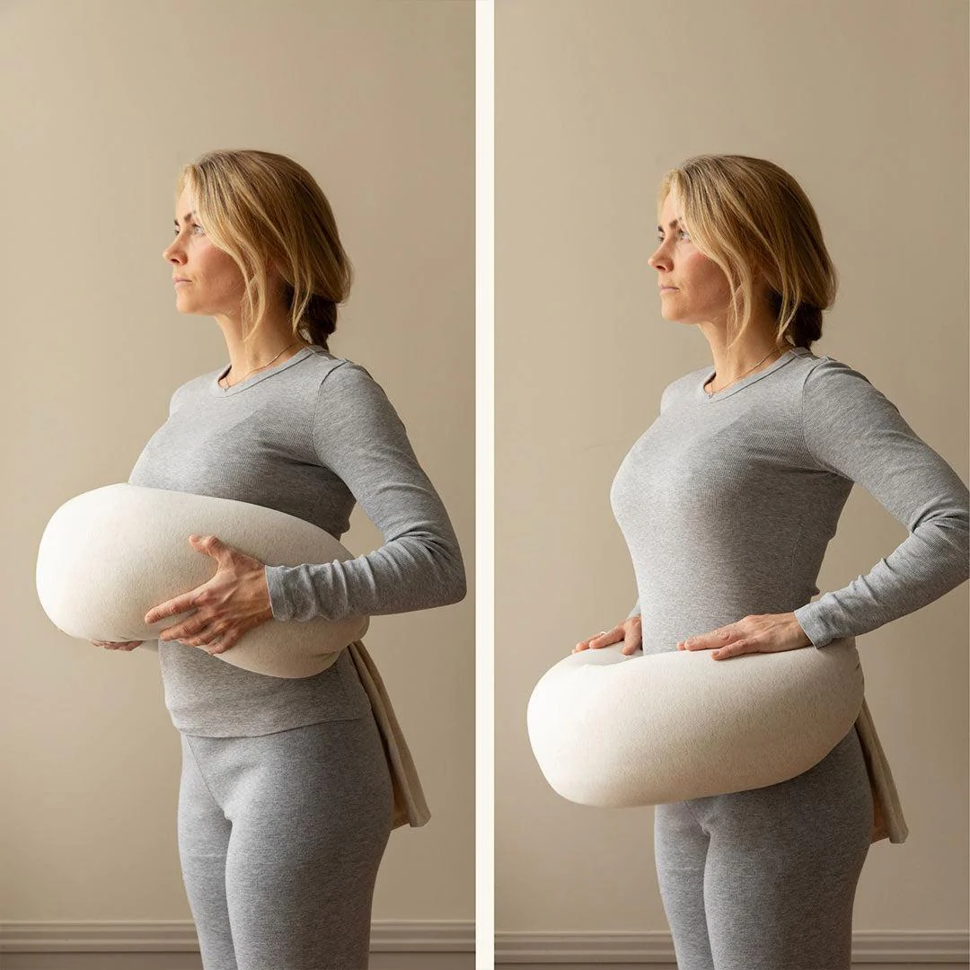 bbhugme Nursing Pillow - Soft White - Image 6