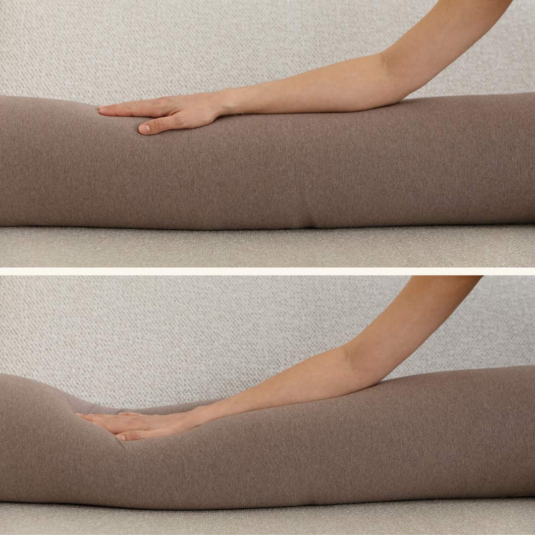 bbhugme Pregnancy Pillow - Hazel Brown - Image 5