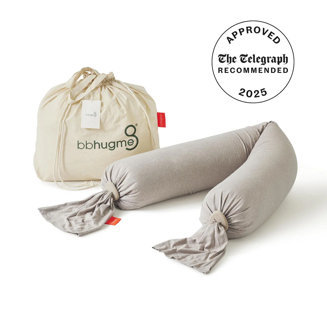 bbhugme Pregnancy Pillow - Seashell Beige/Sand - Image 2