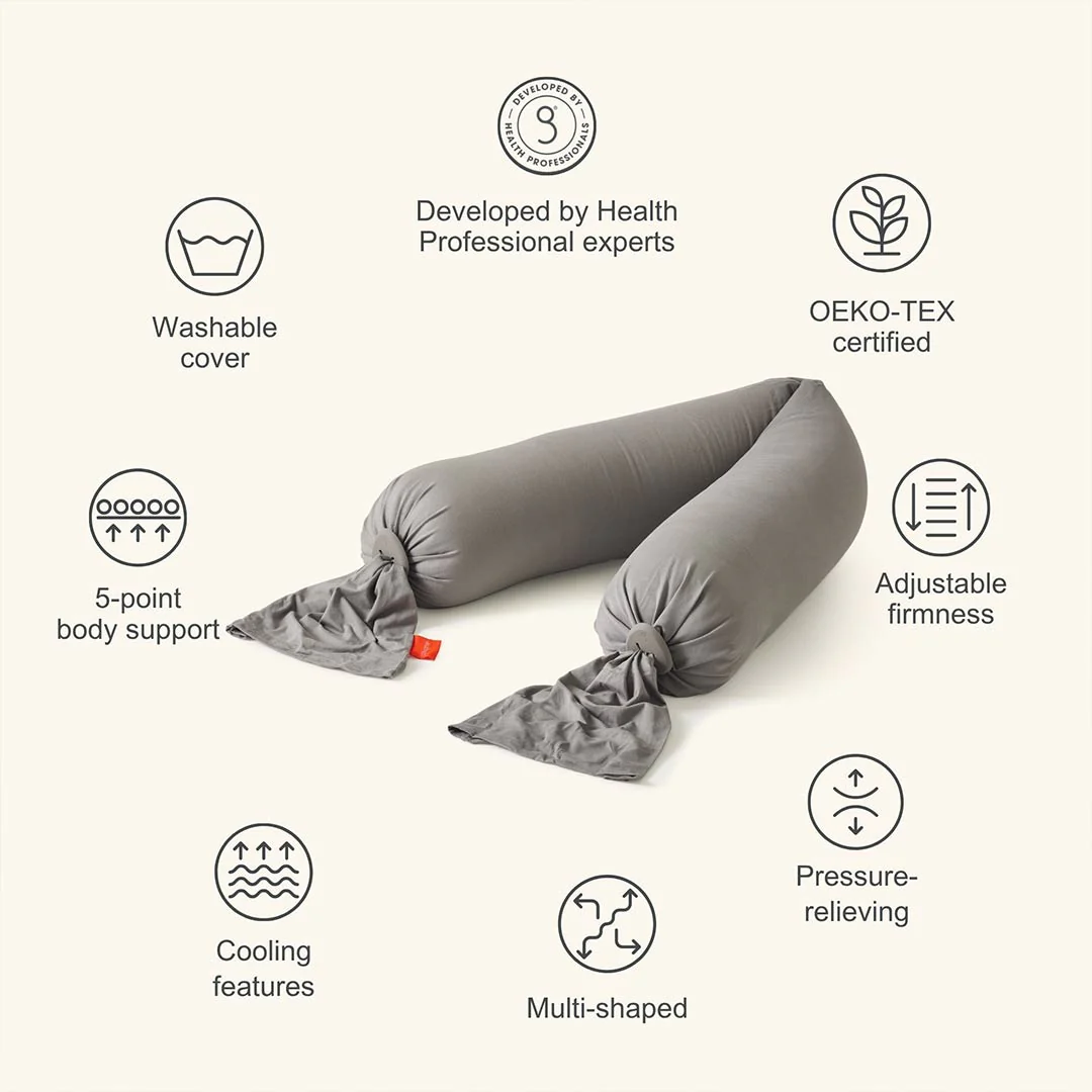bbhugme Pregnancy Pillow - Stone - Image 5