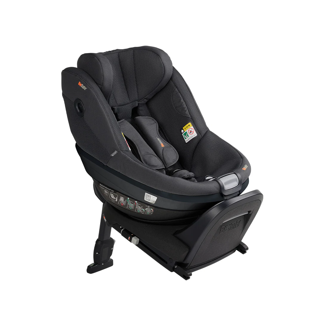 BeSafe Beyond 2 360 Car Seat - Anthracite Mesh - Image 6