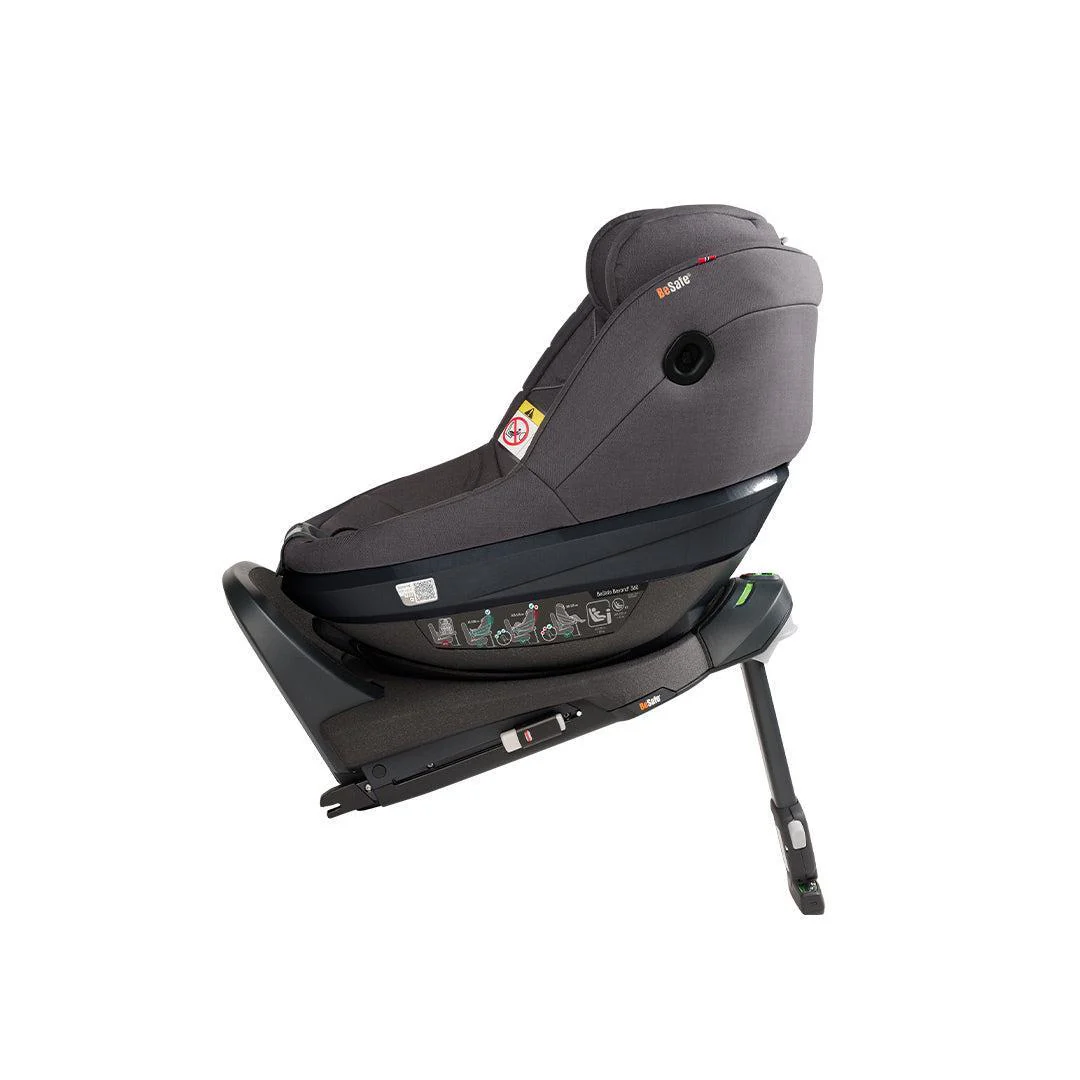 BeSafe Beyond 2 360 Car Seat - Dark Grey Mélange - Image 4