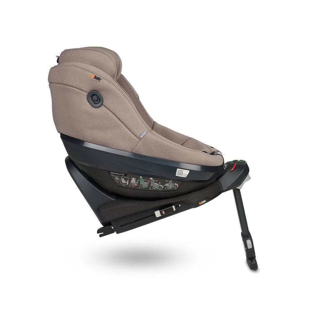 BeSafe Beyond 2 360 Car Seat - Dark Sand Softbreeze - Image 7