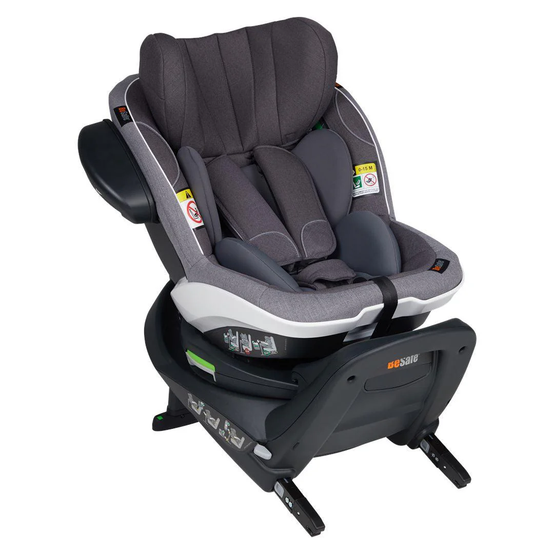 BeSafe iZi Turn i-Size Car Seat - Metallic Melange - Image 3