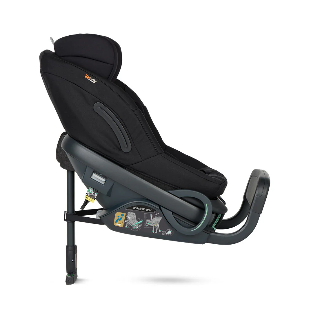 BeSafe Stretch 2 Car Seat - Fresh Black Cab - Image 9