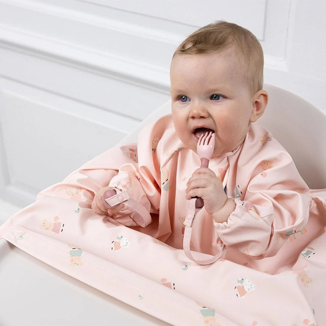 Bibado Handi No Drop Baby Cutlery - Blush - Image 6