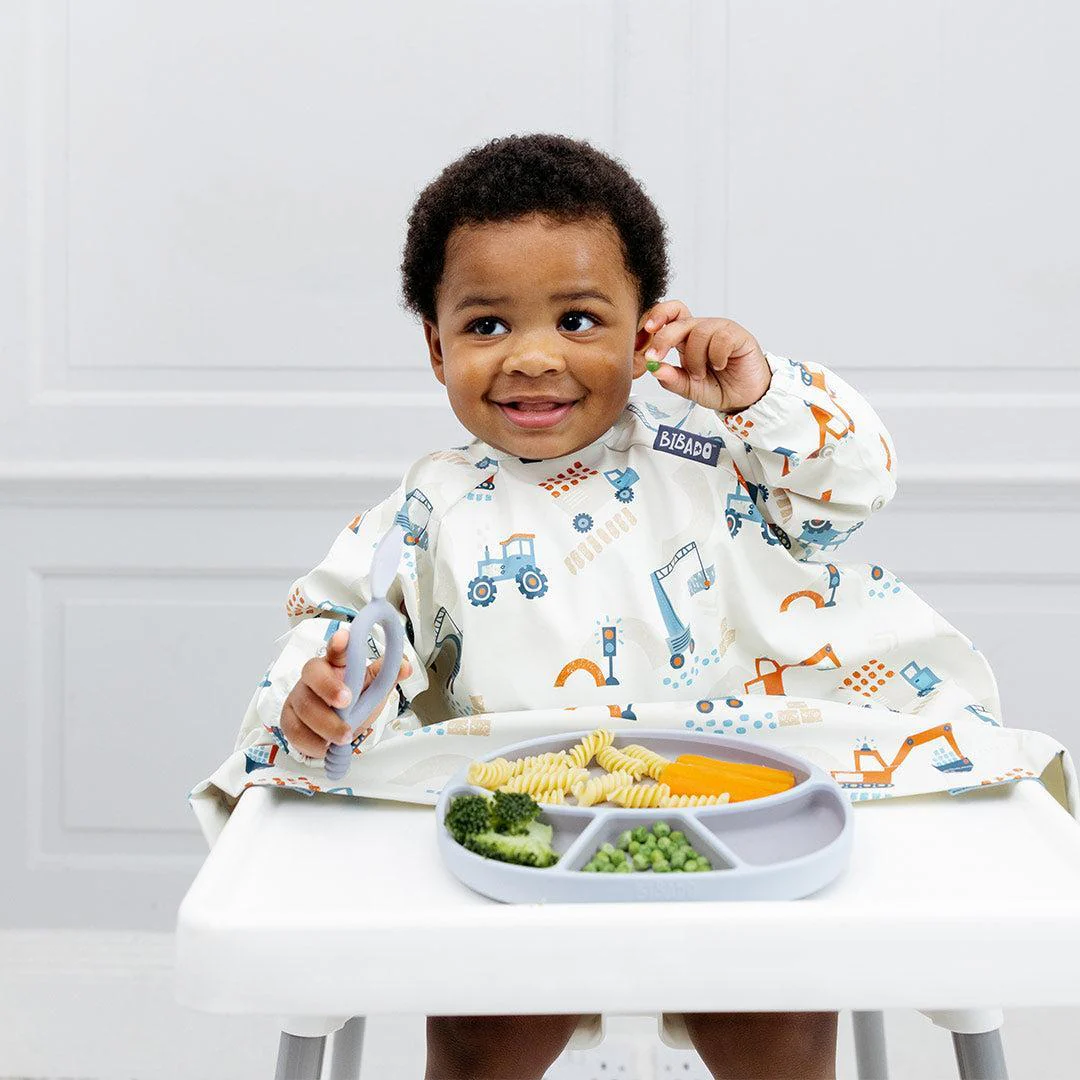 Bibado Long Sleeve Coverall Weaning Bib - Little Loader - Image 2