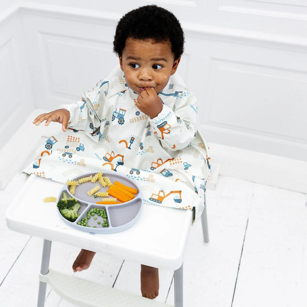 Bibado Long Sleeve Coverall Weaning Bib - Little Loader - Image 5