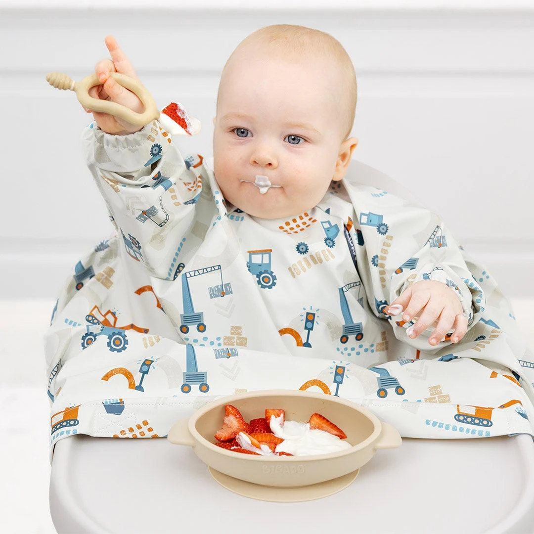 Bibado Long Sleeve Coverall Weaning Bib - Little Loader - Image 8