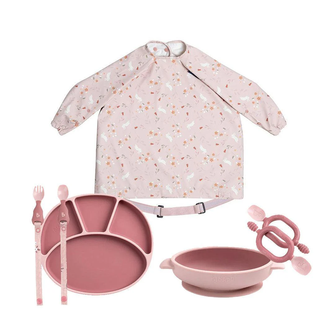 Bibado Silicone Weaning Essentials Bundle - Botanical Bunnies